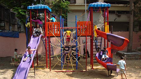 Playground equipments